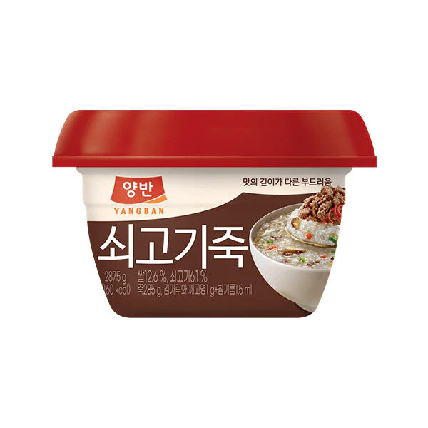 DONGWON Rice Porridge with beef 소고기죽 287.5g
